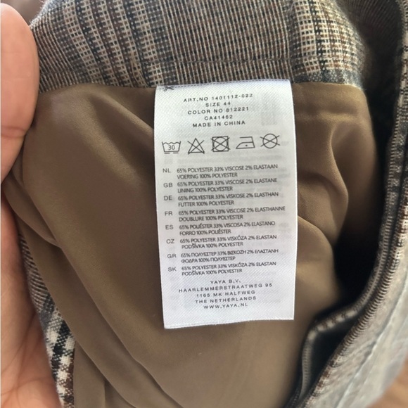 YAYA WOMEN | plaid mini skirt | size 44 - Picture 9 of 9